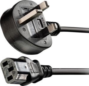 Netzkabel StromSt - C13 3 m schwarz