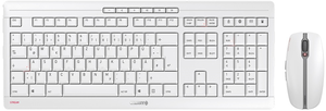 CHERRY STREAM DESKTOP Set weiß-grau