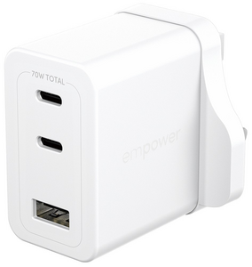 PanzerGlass 70W 2xUSB-C/1xUSB-A Charger