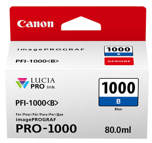 Encre Canon PFI-1000B, bleu