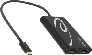 Adapter Thunderbolt3 (TypC) - 2xDP gn