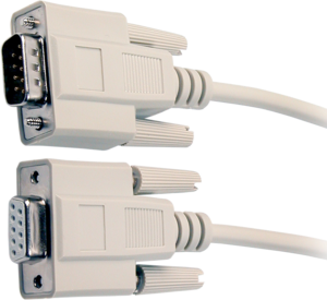EFB RS-232 Cable DB9/m-DB9/f 2m Grey