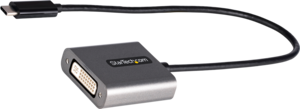 Adapter USB C/m - DVI-I/f Grey