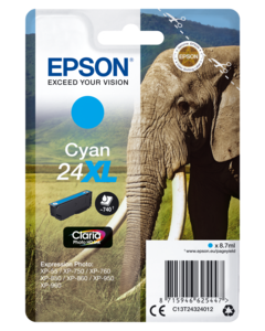 Encre Epson 24XL, cyan
