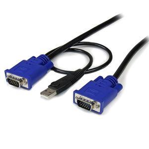 StarTech 2-in-1 KVM Cable 4.60m