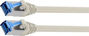 Patch Cable RJ45 S/FTP Cat6a 3m Grey
