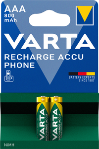Varta AAA 800mAh NiMH Battery 2-pack