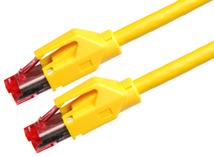 Patch Cable RJ45 S/FTP Cat6 0.75m Yellow