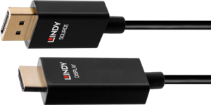 LINDY DisplayPort - HDMI Kabel Aktiv 5 m