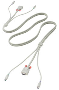 Kit cable Lindy (VGA,tecl.,rat.) PS/2 2