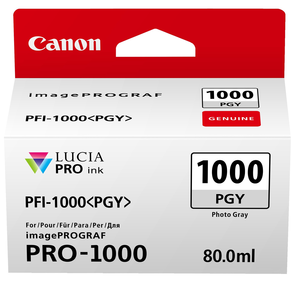 Tinteiro Canon PFI-1000PGY foto cinza