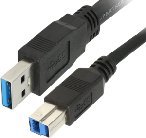 Cable USB 3.0 A/m-B/m 1.5m Black