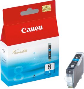 Inkoust Canon CLI-8C, azurový