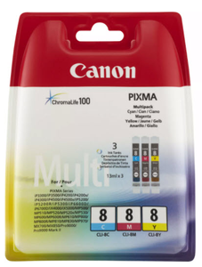 Canon CLI-8 Colour Multipack (C/M/Y)