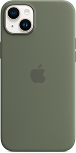 Silikon. obal Apple iPhone 14 Plus oliv.