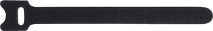 Hook-and-Loop Cable Ties 200mm Black 20x