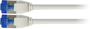 Câble patch RJ45 S/FTP Cat6a 20 m blanc