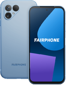 Smartphone 256 Go Fairphone 5, bleu ciel