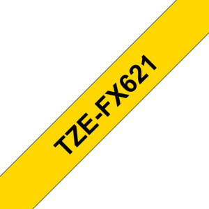 Brother TZe-FX621 9mmx8m Label Tape