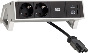 Power Strip 2-way + USB