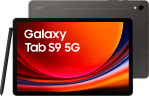 Samsung Galaxy Tab S9 5G 128Go, graphite