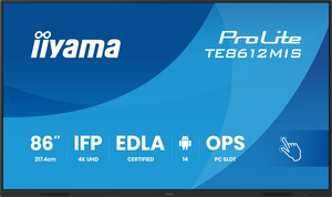 Écran tactile iiyama PL TE8612MIS-B4AG