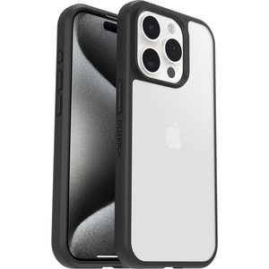 OtterBox iPhone 15 Pro React Black Crys.