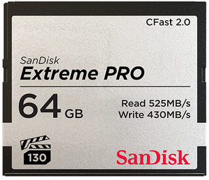SanDisk Extreme PRO 64GB CFast Card