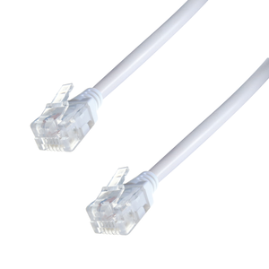 High-Speed ADSL RJ11 Cable 10m white