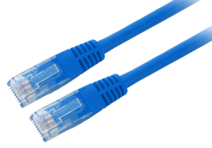 Patch Cable RJ45 U/UTP Cat6 1m Blue