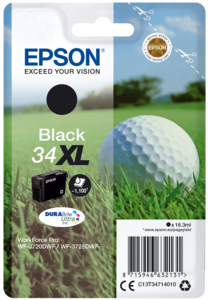 Inkoust Epson 34XL, černý