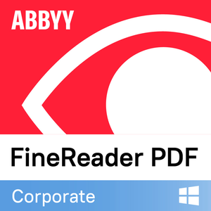 ABBYY FineReader PDF 16 Corporate, 1-4 User, 1Y, ML, WIN, ESDKEY On-Premise, Price per User, Subscription/annual license for 1 year
