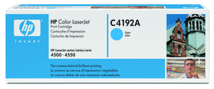 HP Color LaserJet C4192A Toner, Cyan