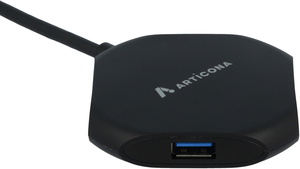 ARTICONA USB Hub 3.0 4-Port TypC schwarz