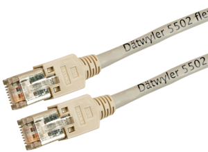 Patch Cable RJ45 S/UTP Cat5e Dät 1m Gr