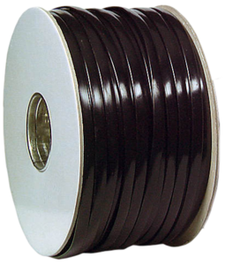 4-wire Flat Cable, 100m Roll, Black