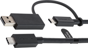 StarTech USB Type-C - C/A Cable 1m