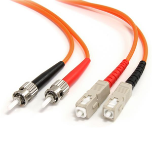 FO Duplex Patch Cable ST-SC 62.5/125µ 2m
