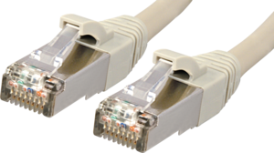 Patch Cable RJ45 S/FTP Cat6 15m Grey