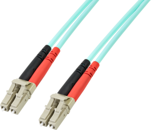 StarTech FO Duplex Patch Cable LC-LC OM3 Turquoise