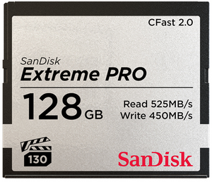 SanDisk Extreme PRO 128GB CFast Card