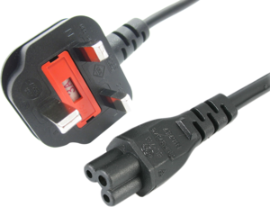 Power Cable Local/m - C5/f 2m Black