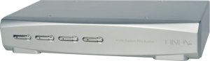 LINDY KVM Switch Pro HDMI USB3.0 4Port