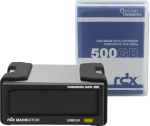 Tandberg RDX External USB Drive 500GB