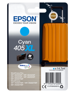 Encre Epson 405 XL, cyan