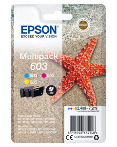 Epson 603 Ink 3-colour Multipack