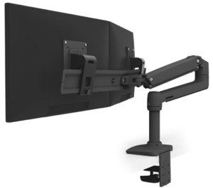 Ergotron LX Dual Direct Arm Desk Black