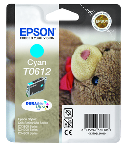 Encre Epson T0612, cyan