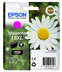 Encre Epson 18 XL, magenta