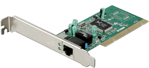 Adapt. PCI par trançado Gigabit D-Link